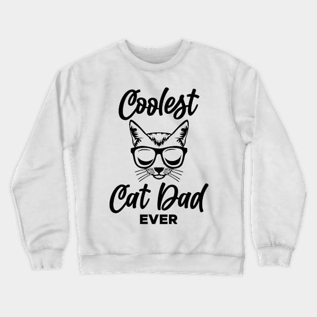 Father Of Cats Crewneck Sweatshirt by Merchment